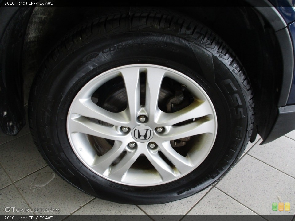 2010 Honda CR-V EX AWD Wheel and Tire Photo #141872383