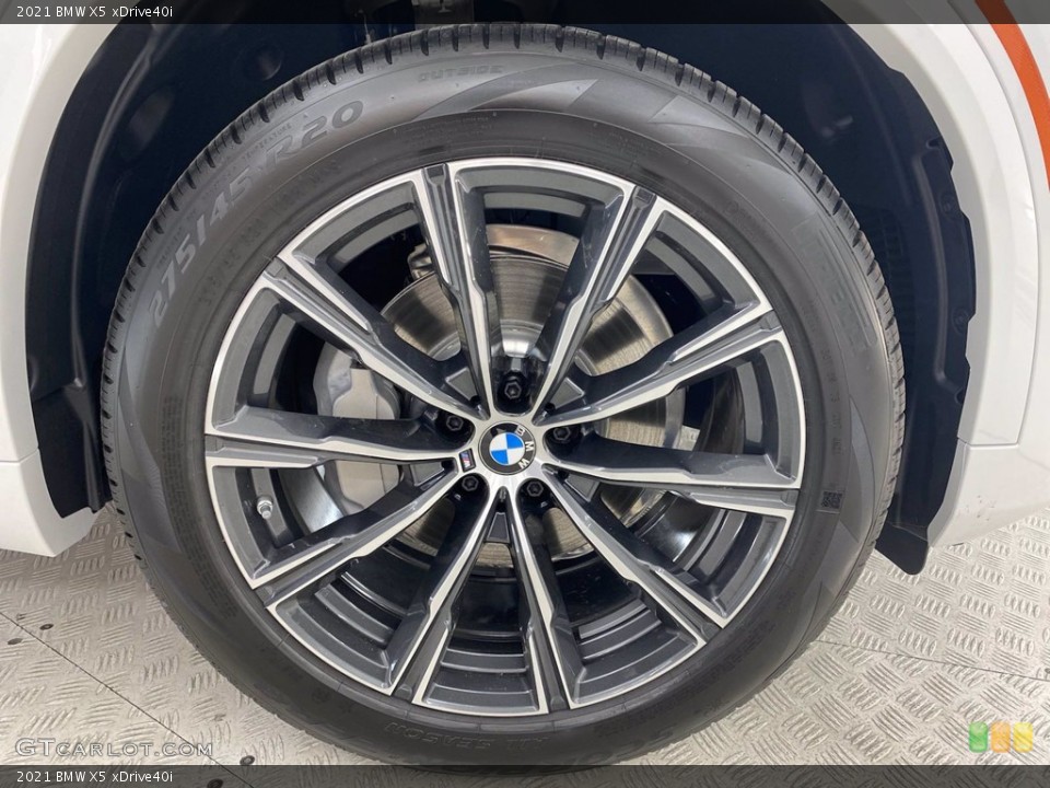2021 BMW X5 xDrive40i Wheel and Tire Photo #141876733