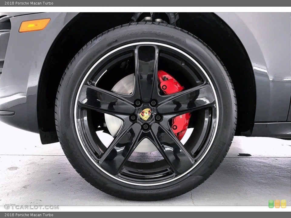 2018 Porsche Macan Turbo Wheel and Tire Photo #141880512