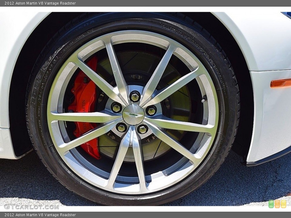 2012 Aston Martin V8 Vantage Roadster Wheel and Tire Photo #141880584