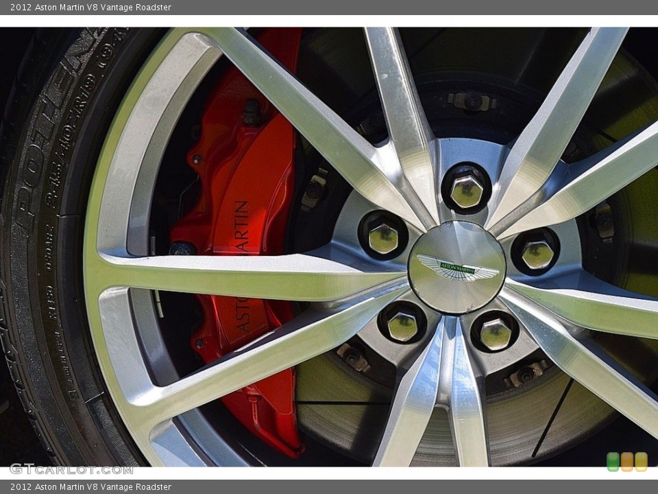2012 Aston Martin V8 Vantage Roadster Wheel and Tire Photo #141880605