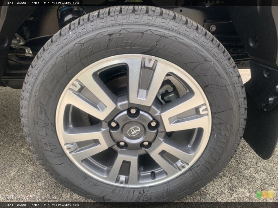 2021 Toyota Tundra Platinum CrewMax 4x4 Wheel and Tire Photo #141886791