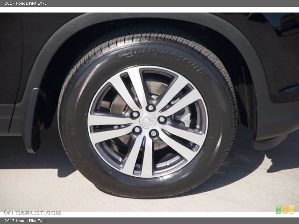 2017 Honda Pilot EX-L Wheel and Tire Photo #141900598