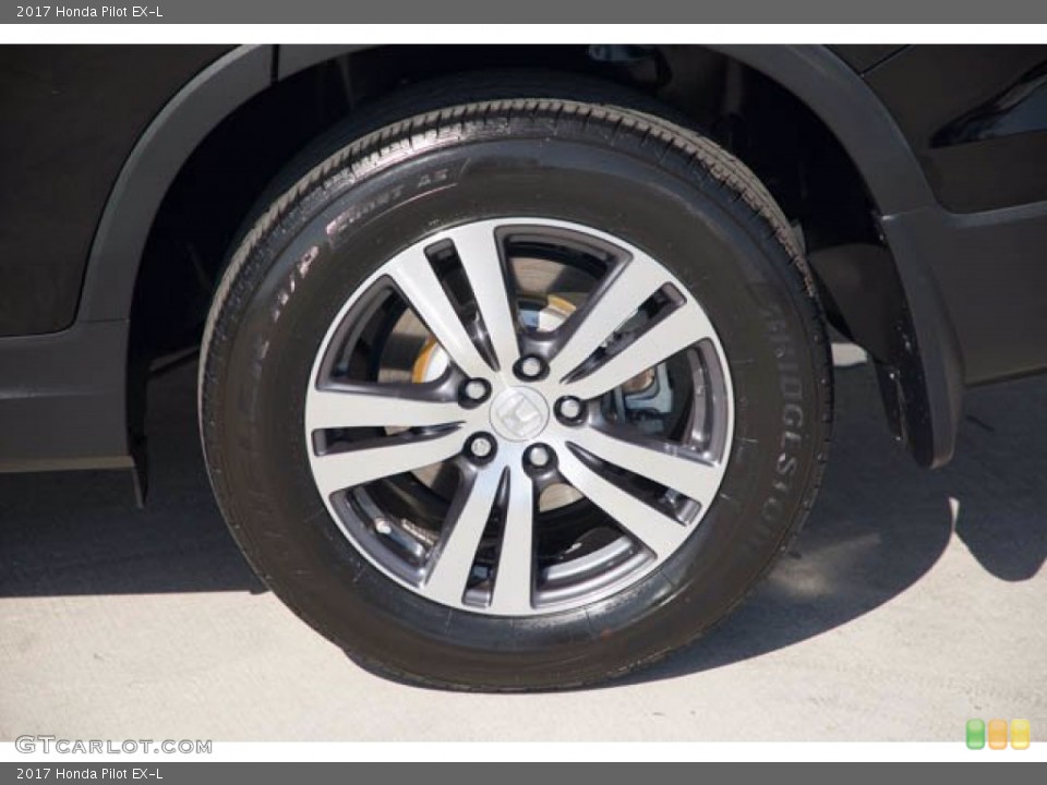 2017 Honda Pilot EX-L Wheel and Tire Photo #141900613