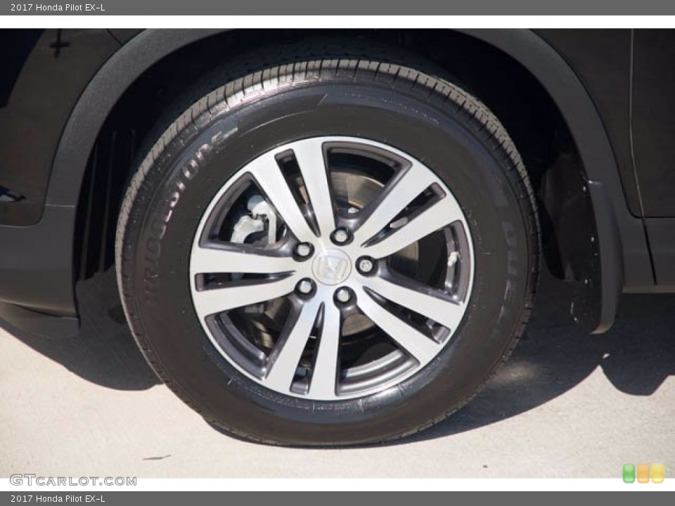 2017 Honda Pilot EX-L Wheel and Tire Photo #141900628