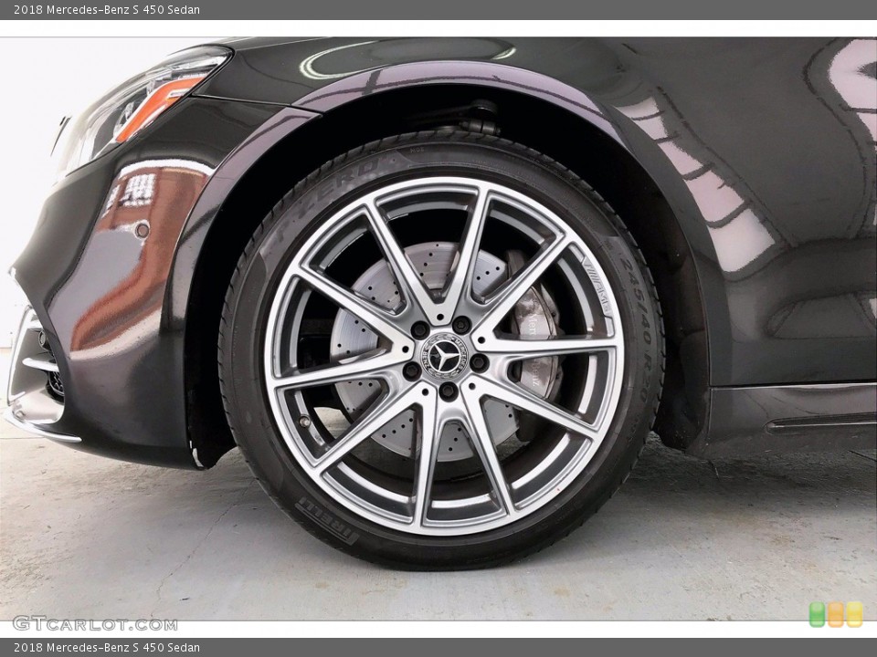 2018 Mercedes-Benz S 450 Sedan Wheel and Tire Photo #141909621