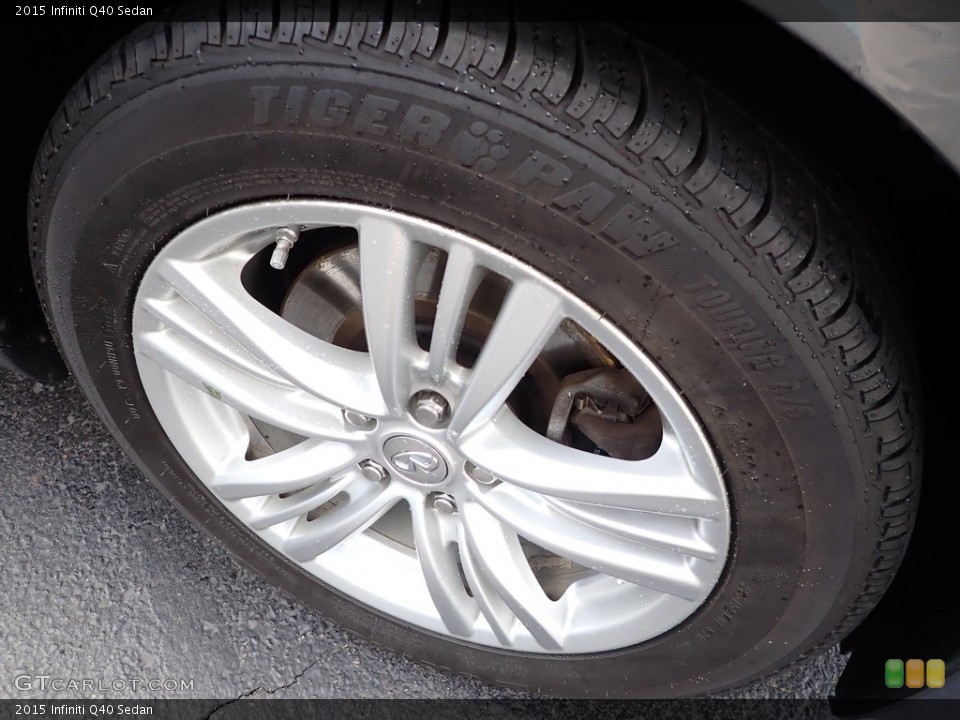 2015 Infiniti Q40 Sedan Wheel and Tire Photo #141923049
