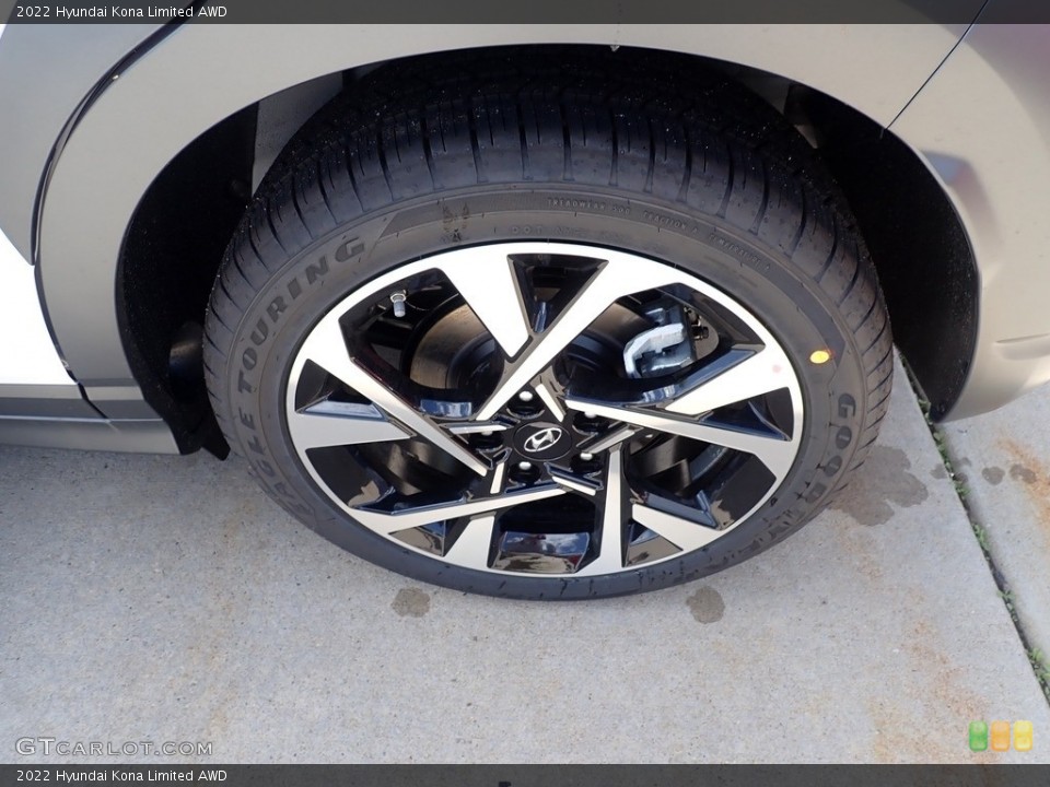 2022 Hyundai Kona Limited AWD Wheel and Tire Photo #141925815