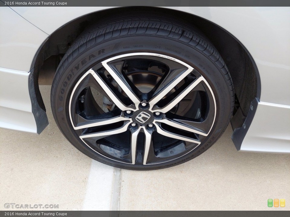 2016 Honda Accord Touring Coupe Wheel and Tire Photo #141929514