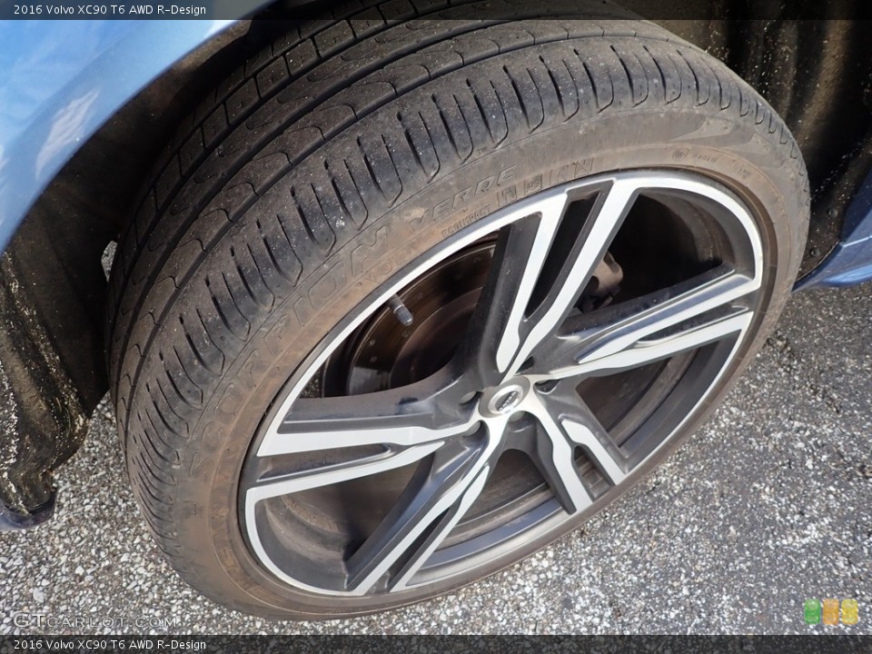 2016 Volvo XC90 T6 AWD R-Design Wheel and Tire Photo #141931926