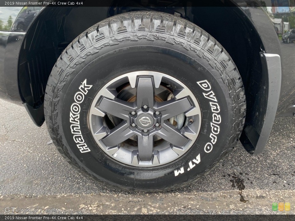 2019 Nissan Frontier Pro-4X Crew Cab 4x4 Wheel and Tire Photo #141939408