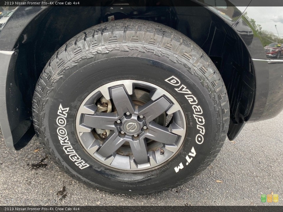 2019 Nissan Frontier Pro-4X Crew Cab 4x4 Wheel and Tire Photo #141939432