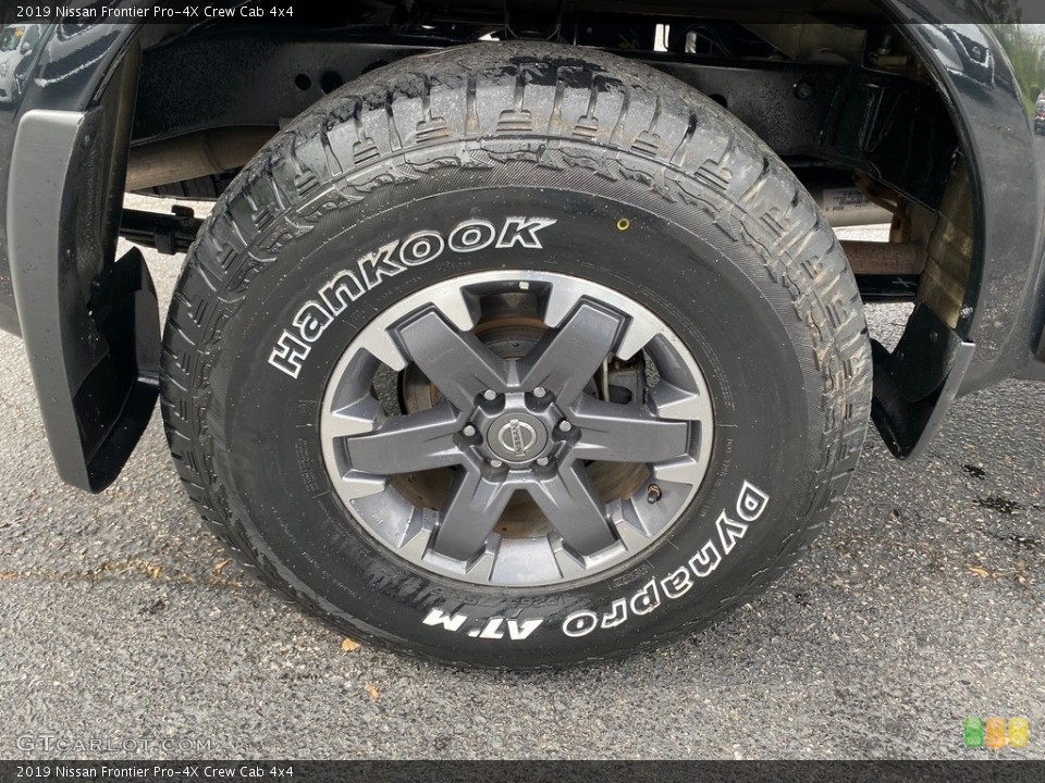 2019 Nissan Frontier Pro-4X Crew Cab 4x4 Wheel and Tire Photo #141939453