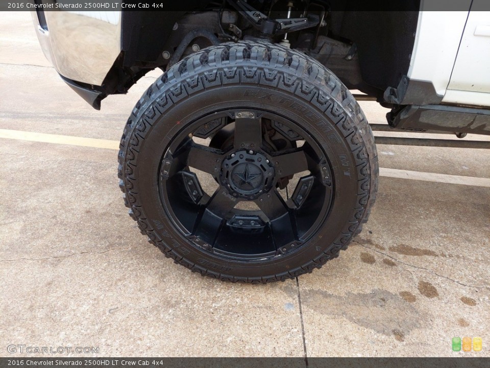 2016 Chevrolet Silverado 2500HD Custom Wheel and Tire Photo #141942849