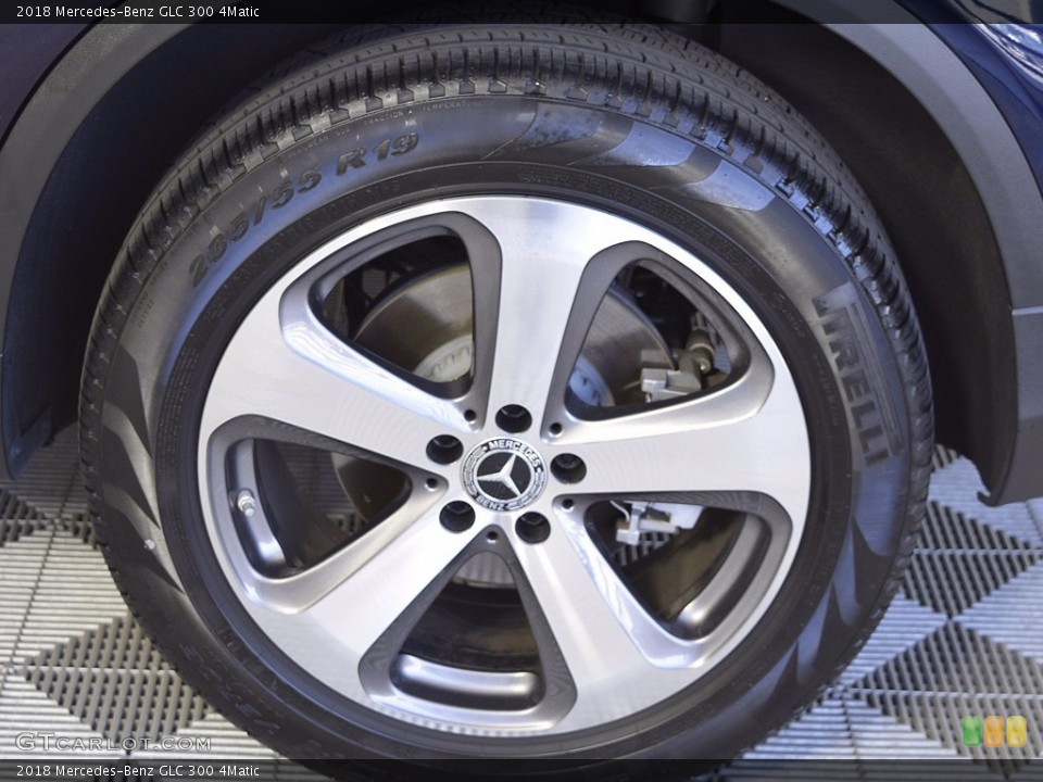 2018 Mercedes-Benz GLC 300 4Matic Wheel and Tire Photo #141943164