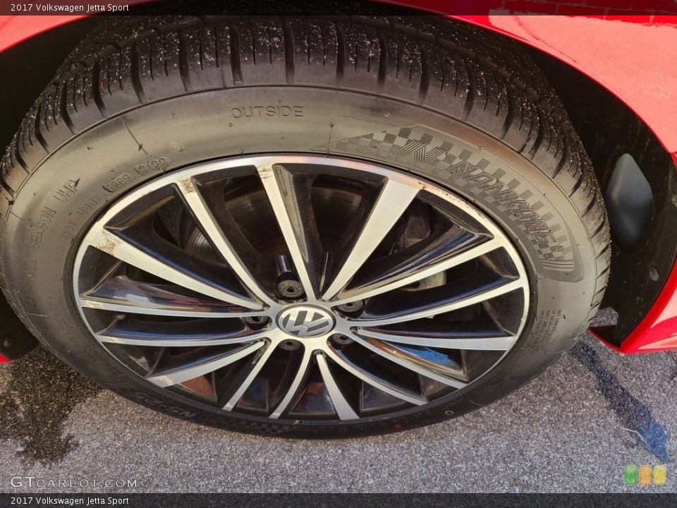 2017 Volkswagen Jetta Sport Wheel and Tire Photo #141954444