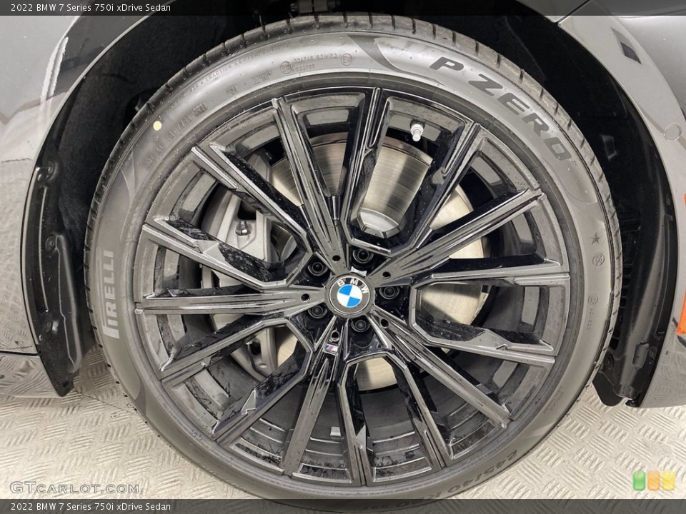 2022 BMW 7 Series 750i xDrive Sedan Wheel and Tire Photo #141955592