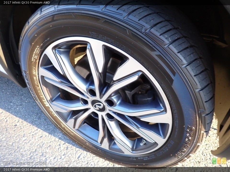 2017 Infiniti QX30 Premium AWD Wheel and Tire Photo #141965501