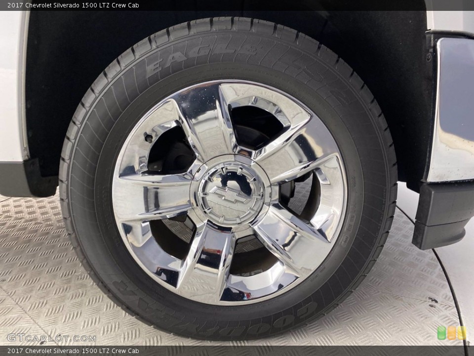 2017 Chevrolet Silverado 1500 LTZ Crew Cab Wheel and Tire Photo #141975438
