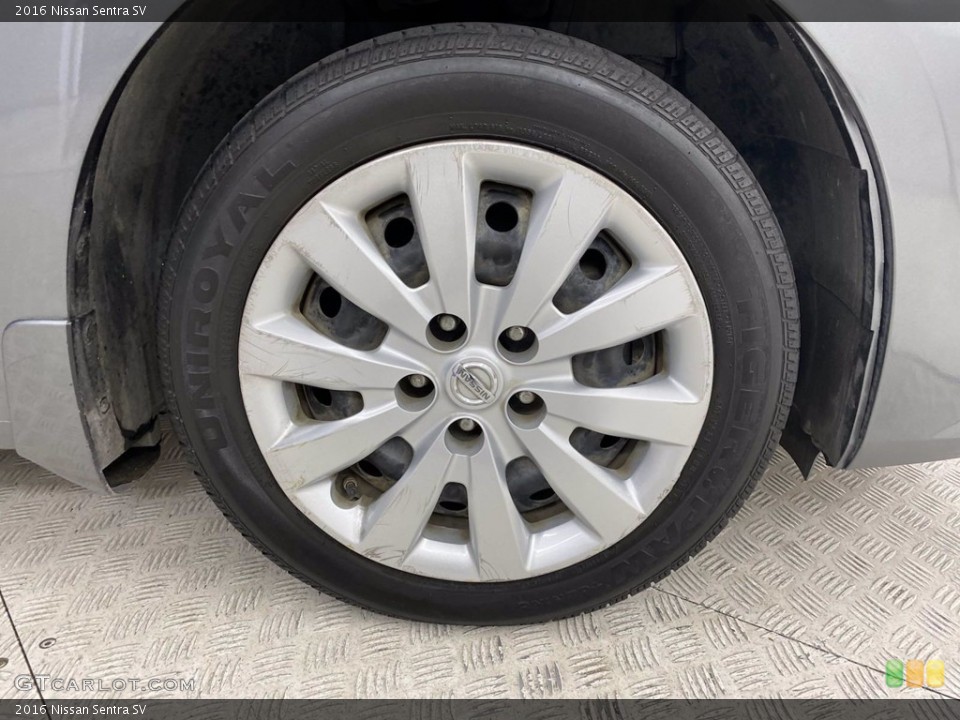 2016 Nissan Sentra SV Wheel and Tire Photo #141978644
