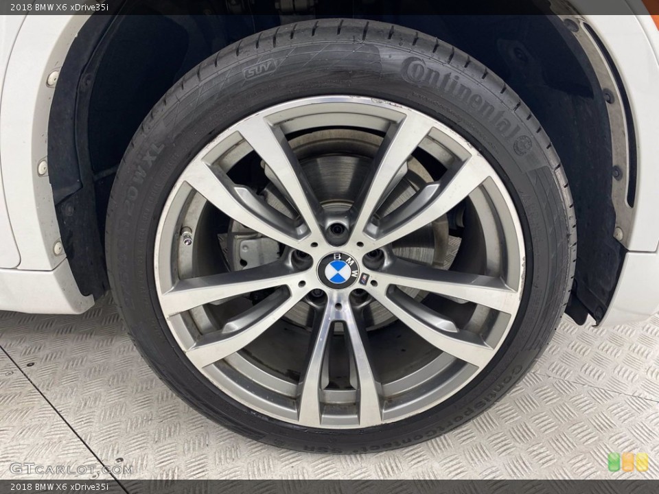 2018 BMW X6 xDrive35i Wheel and Tire Photo #141982802