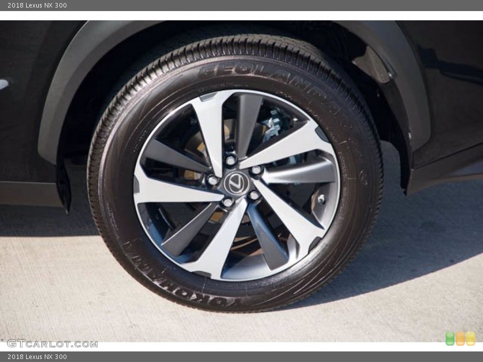 2018 Lexus NX 300 Wheel and Tire Photo #141987215