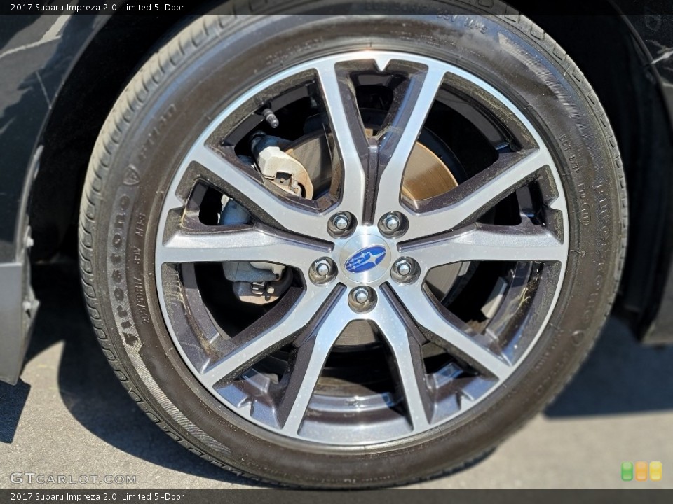2017 Subaru Impreza 2.0i Limited 5-Door Wheel and Tire Photo #141996147