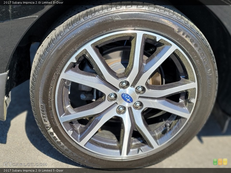 2017 Subaru Impreza 2.0i Limited 5-Door Wheel and Tire Photo #141996279