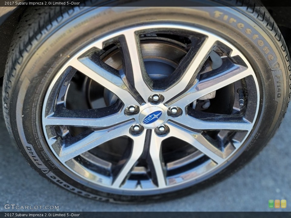 2017 Subaru Impreza 2.0i Limited 5-Door Wheel and Tire Photo #141996525