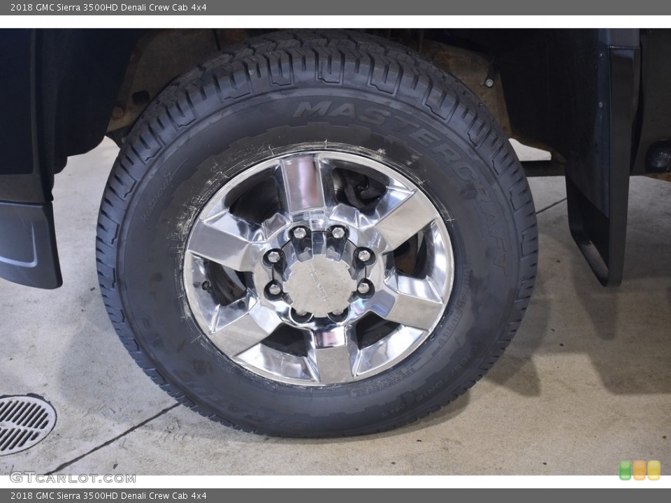 2018 GMC Sierra 3500HD Denali Crew Cab 4x4 Wheel and Tire Photo #141998730