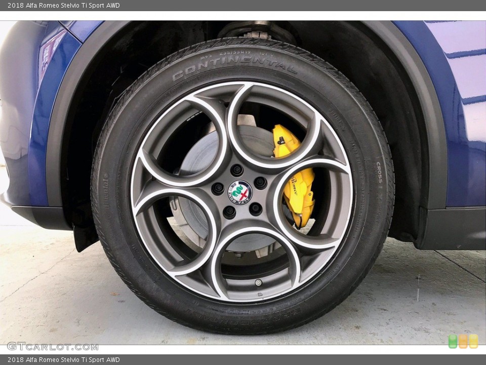 2018 Alfa Romeo Stelvio Ti Sport AWD Wheel and Tire Photo #141998988