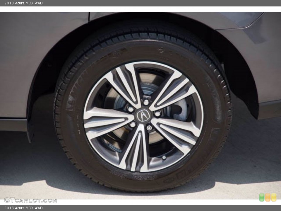 2018 Acura MDX AWD Wheel and Tire Photo #142014080
