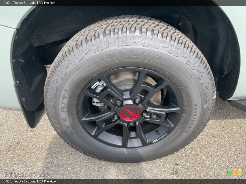 2021 Toyota Sequoia TRD Pro 4x4 Wheel and Tire Photo #142038340