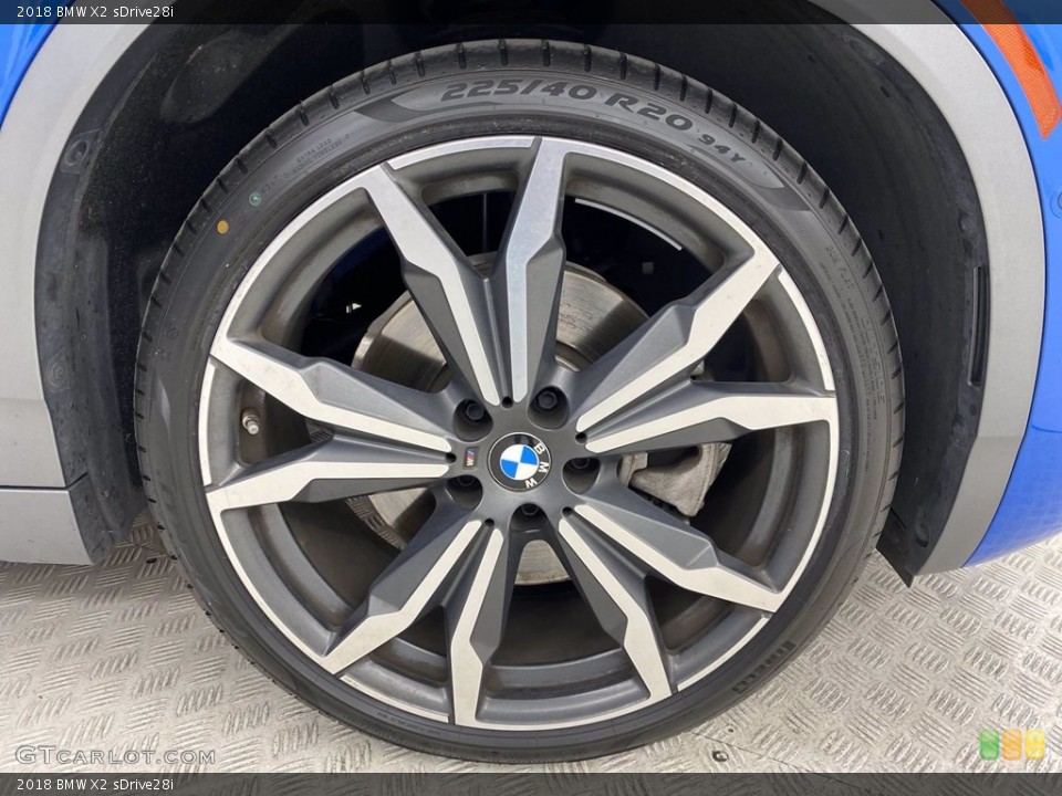 2018 BMW X2 sDrive28i Wheel and Tire Photo #142047421