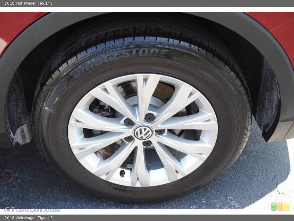 2018 Volkswagen Tiguan S Wheel and Tire Photo #142055849