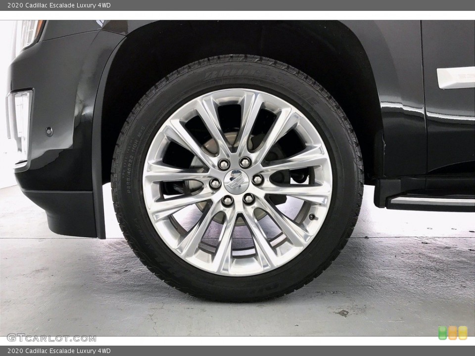 2020 Cadillac Escalade Luxury 4WD Wheel and Tire Photo #142064094