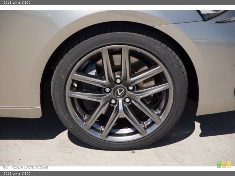 2018 Lexus IS 300 Wheel and Tire Photo #142072020