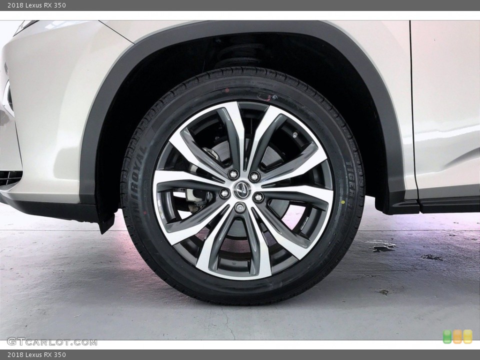 2018 Lexus RX 350 Wheel and Tire Photo #142074977