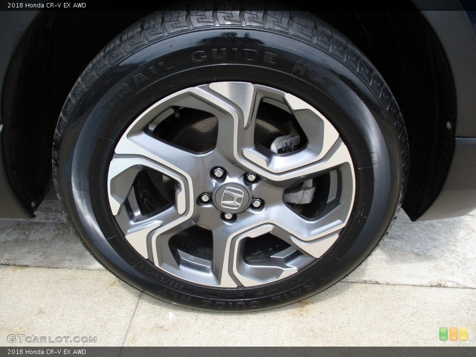 2018 Honda CR-V EX AWD Wheel and Tire Photo #142075118