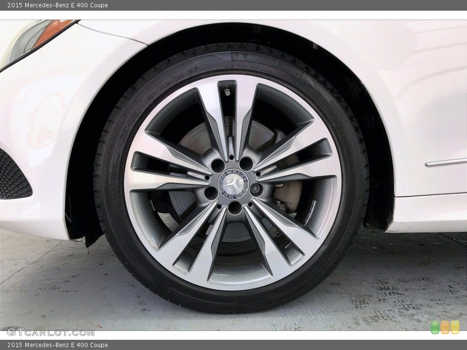 2015 Mercedes-Benz E 400 Coupe Wheel and Tire Photo #142075736