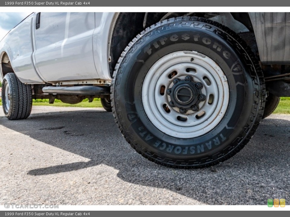 1999 Ford F350 Super Duty XL Regular Cab 4x4 Wheel and Tire Photo #142083993