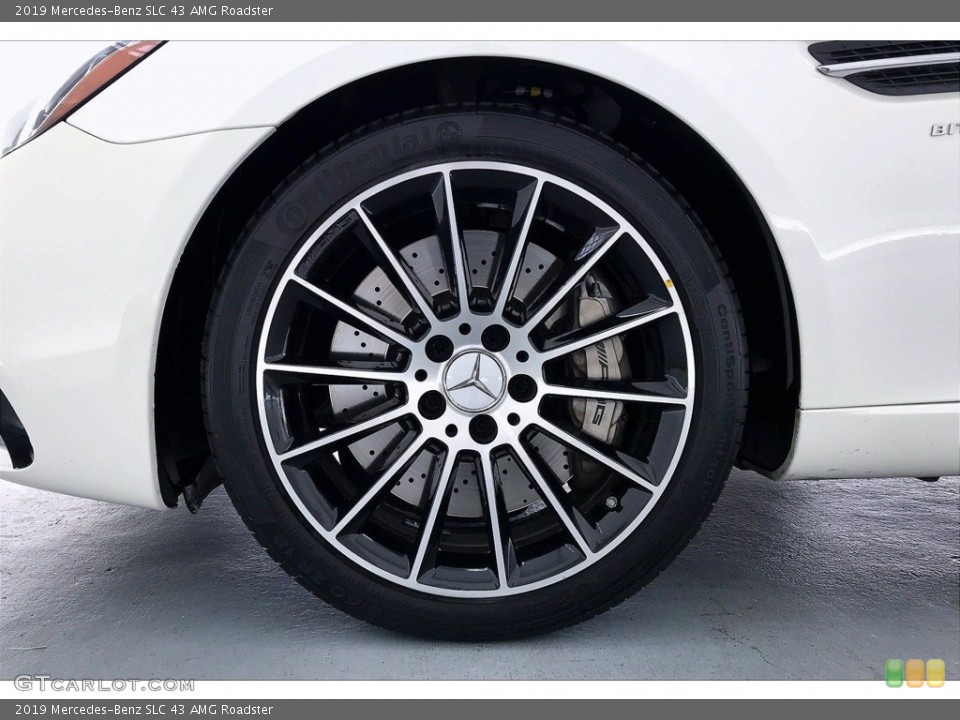 2019 Mercedes-Benz SLC 43 AMG Roadster Wheel and Tire Photo #142092183