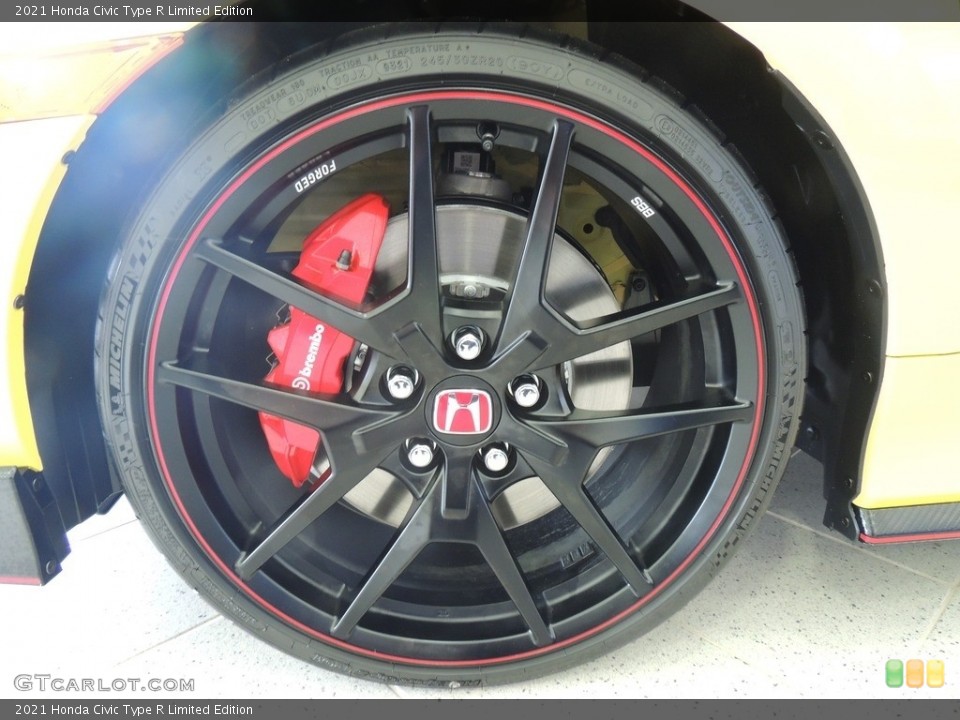 2021 Honda Civic Type R Limited Edition Wheel and Tire Photo #142098338