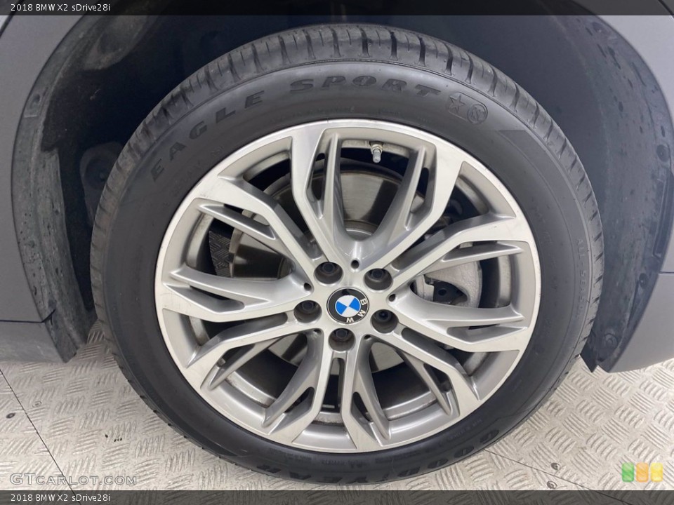2018 BMW X2 sDrive28i Wheel and Tire Photo #142100680