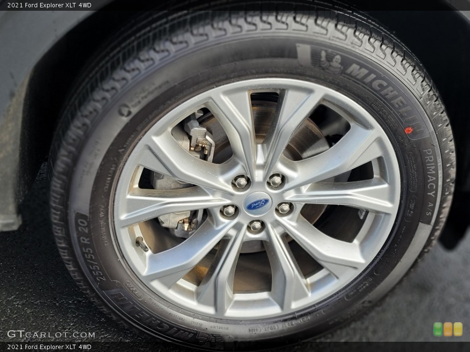 2021 Ford Explorer XLT 4WD Wheel and Tire Photo #142110541
