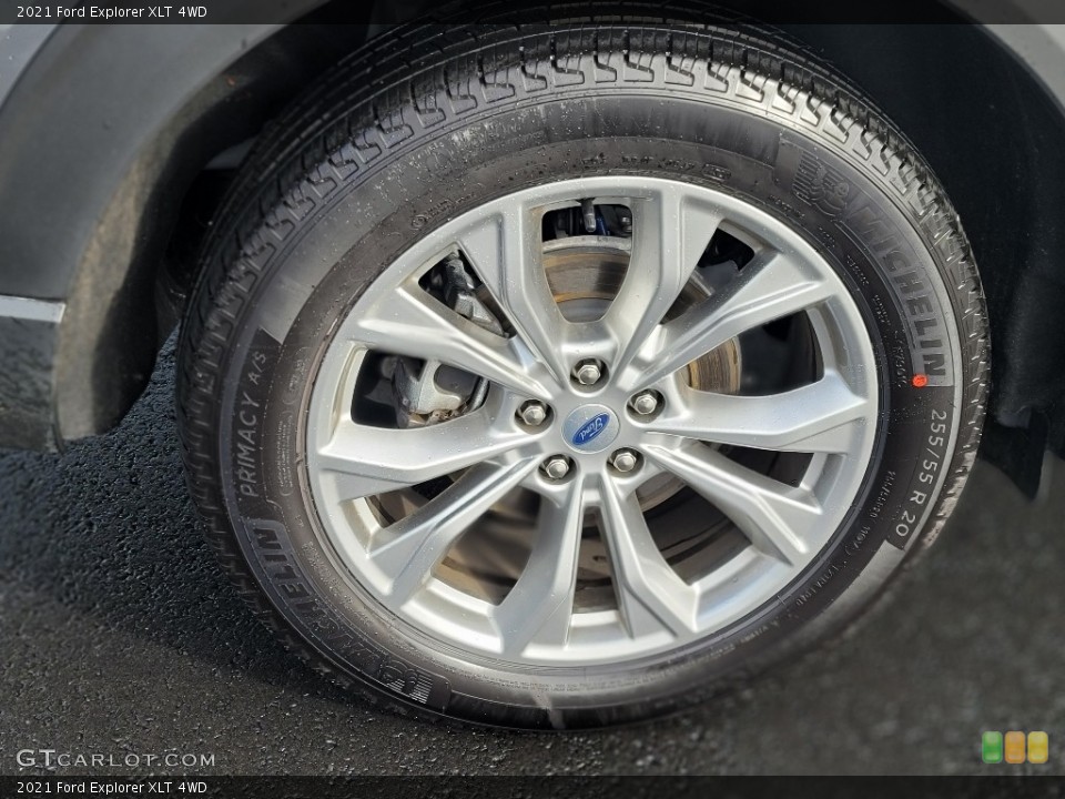 2021 Ford Explorer XLT 4WD Wheel and Tire Photo #142110616