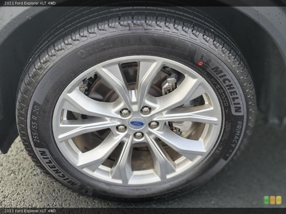 2021 Ford Explorer XLT 4WD Wheel and Tire Photo #142110676