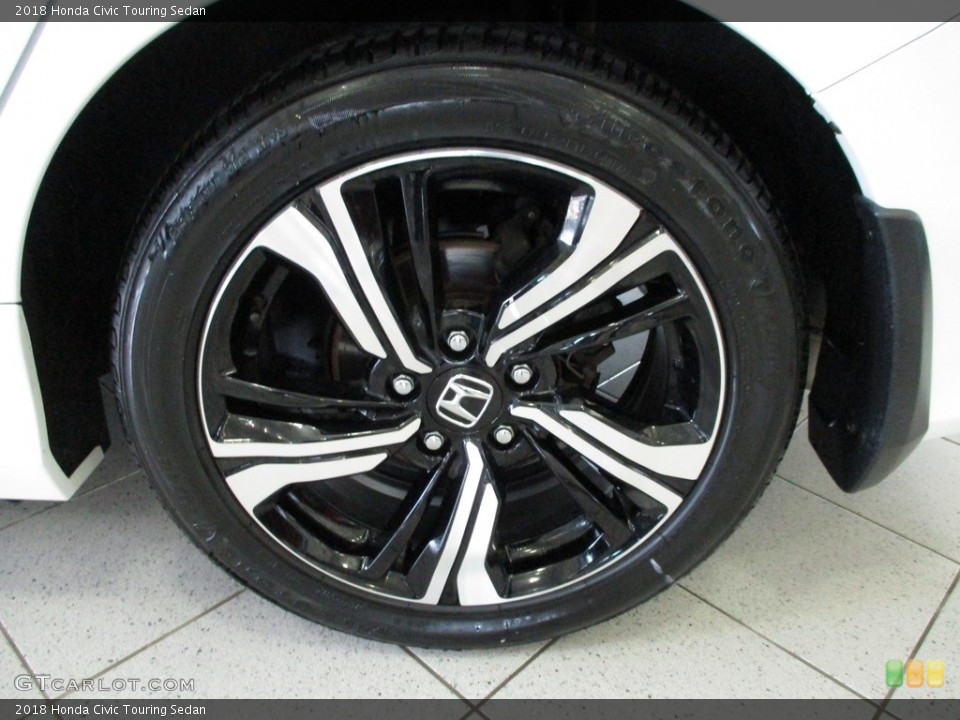 2018 Honda Civic Touring Sedan Wheel and Tire Photo #142113872