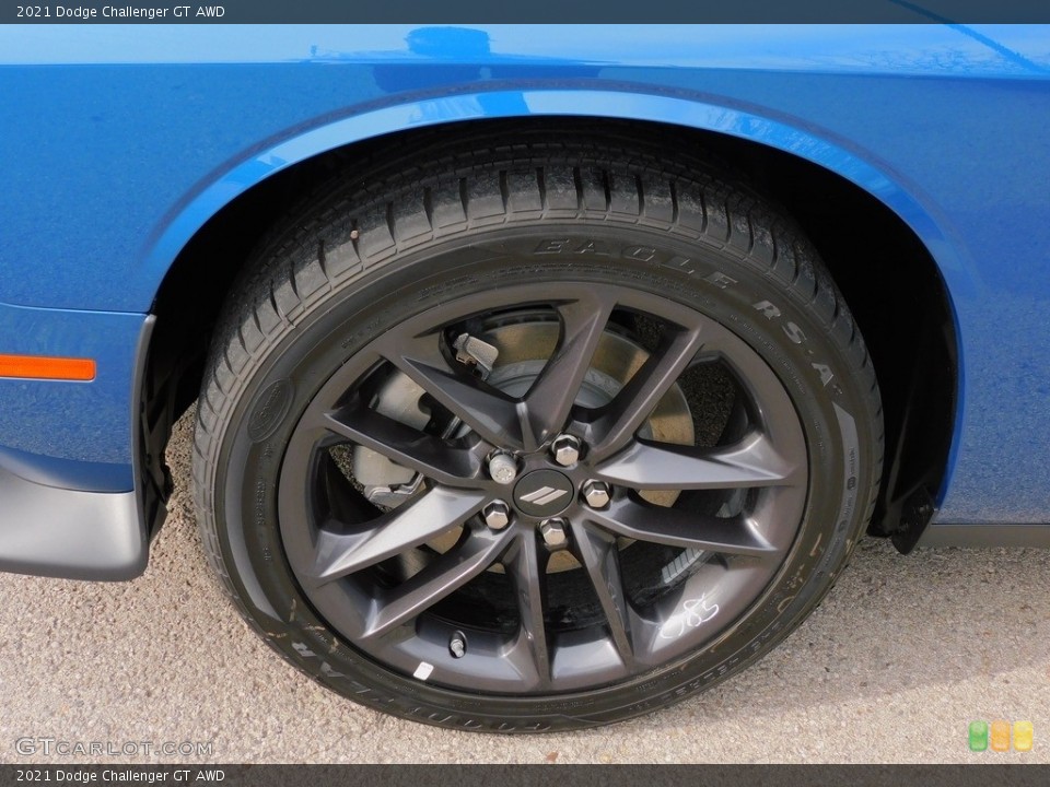 2021 Dodge Challenger GT AWD Wheel and Tire Photo #142120604