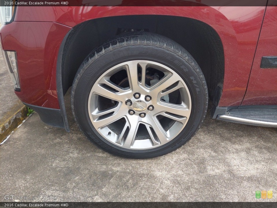 2016 Cadillac Escalade Premium 4WD Wheel and Tire Photo #142121867